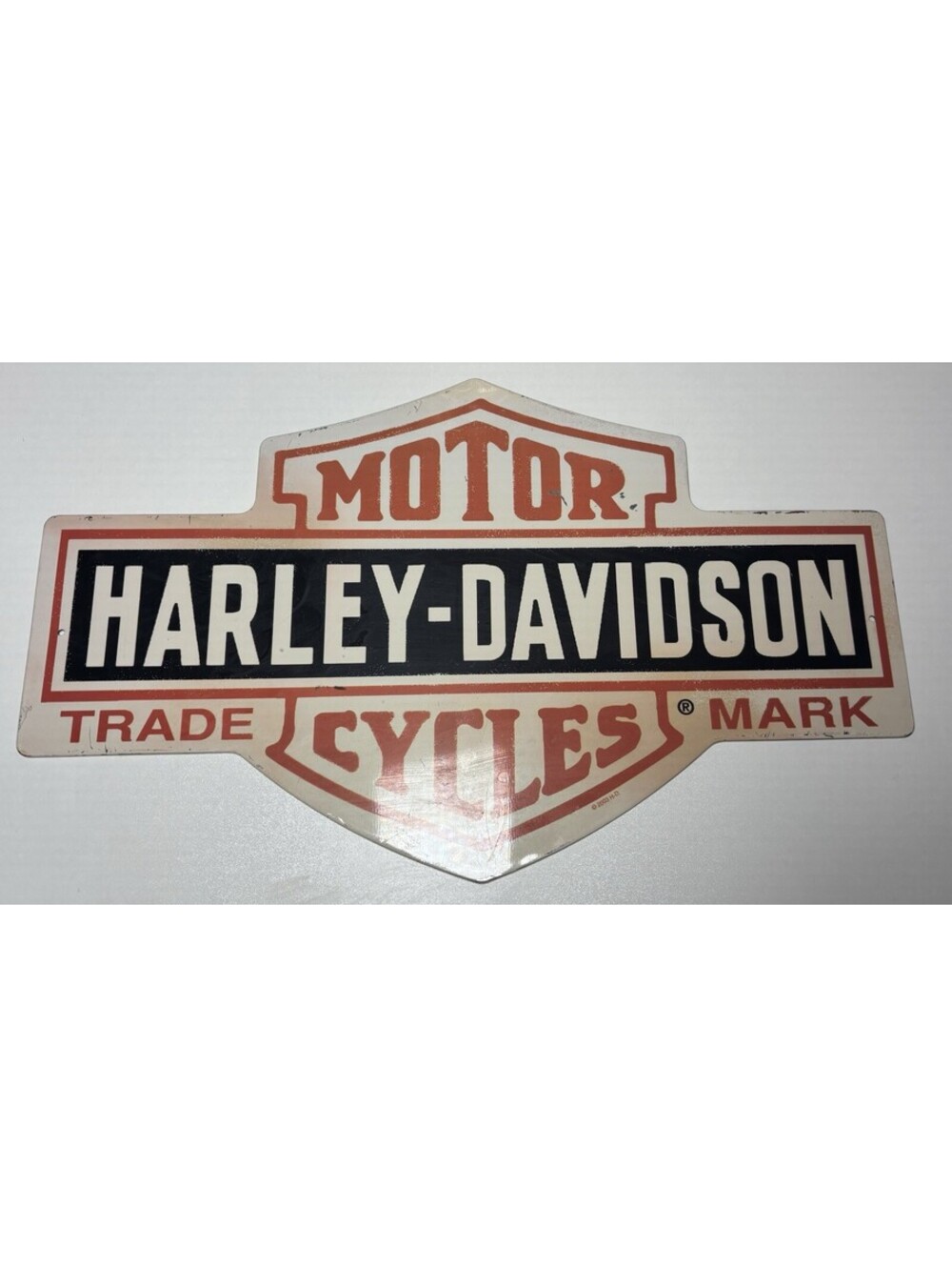 Harley-Davidson Bar and Shield Logo 2003 Metal Sign Man Cave Garage Wall Decor